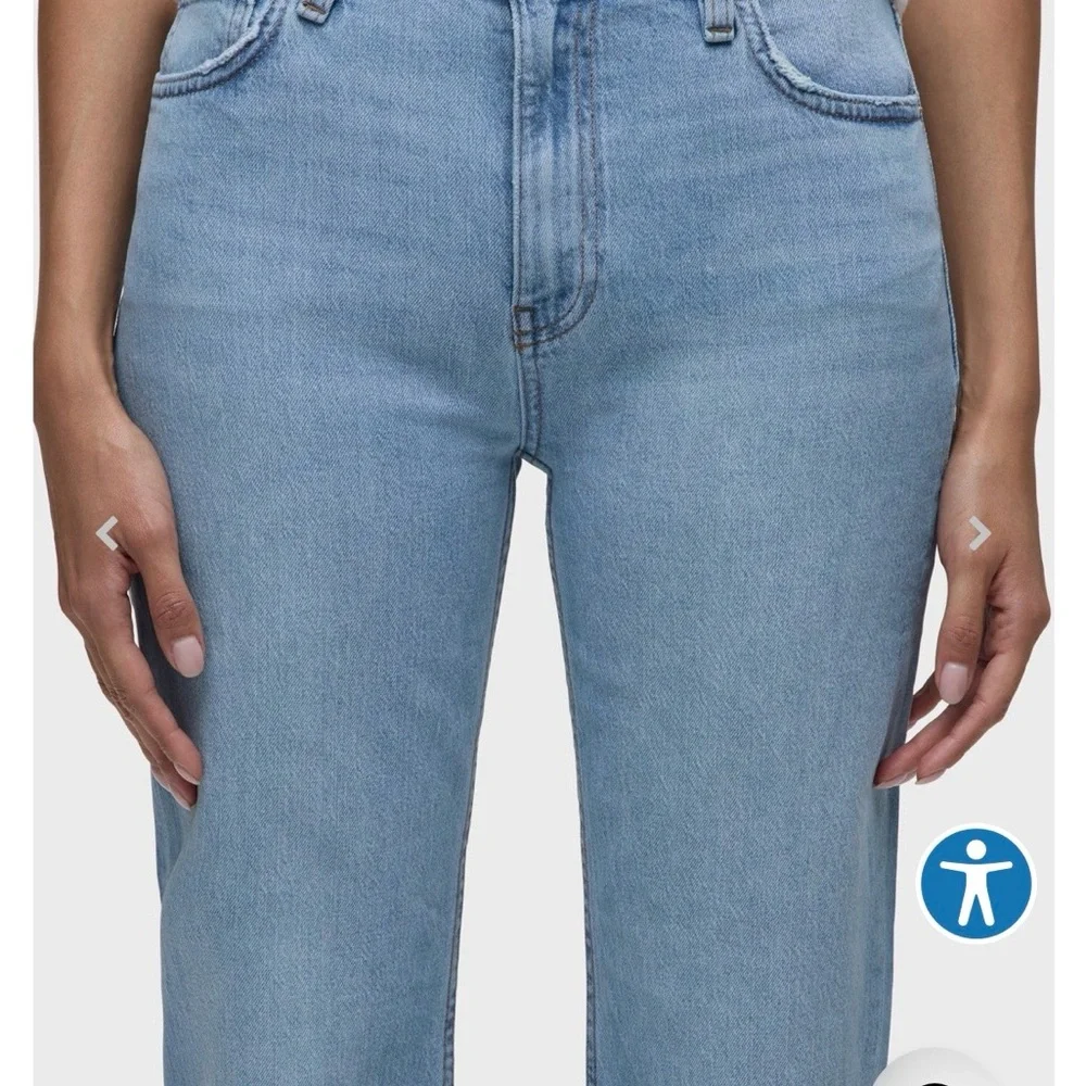 Hudson Jeans Womens Remi Americana Straight Jean, Blue - Picture 5 of 10